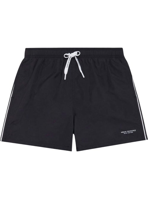 Armani Exchange - Short de bain motif/style Passepoil contrasté - Kiabi
