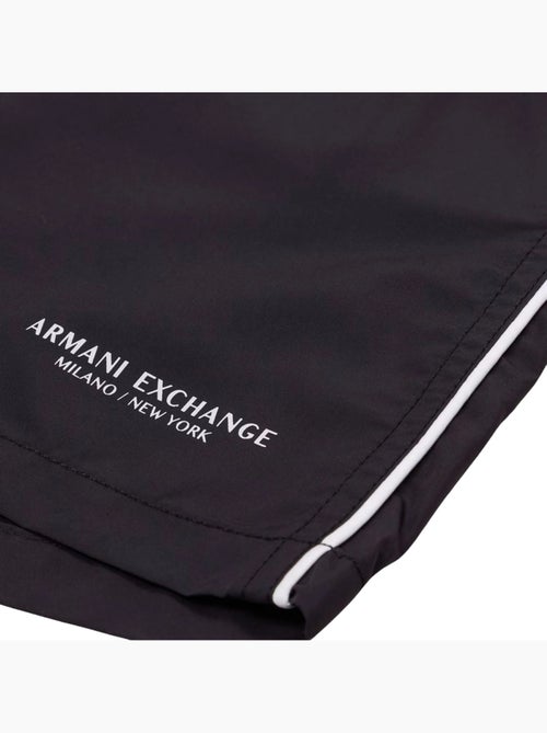 Armani Exchange - Short de bain motif/style Passepoil contrasté - Kiabi
