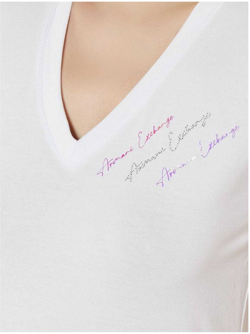 Armani Exchange - T-shirt Blanc - Kiabi