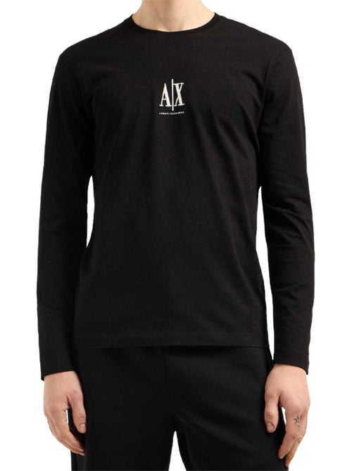 Armani Exchange - T-shirt manches longues - Kiabi