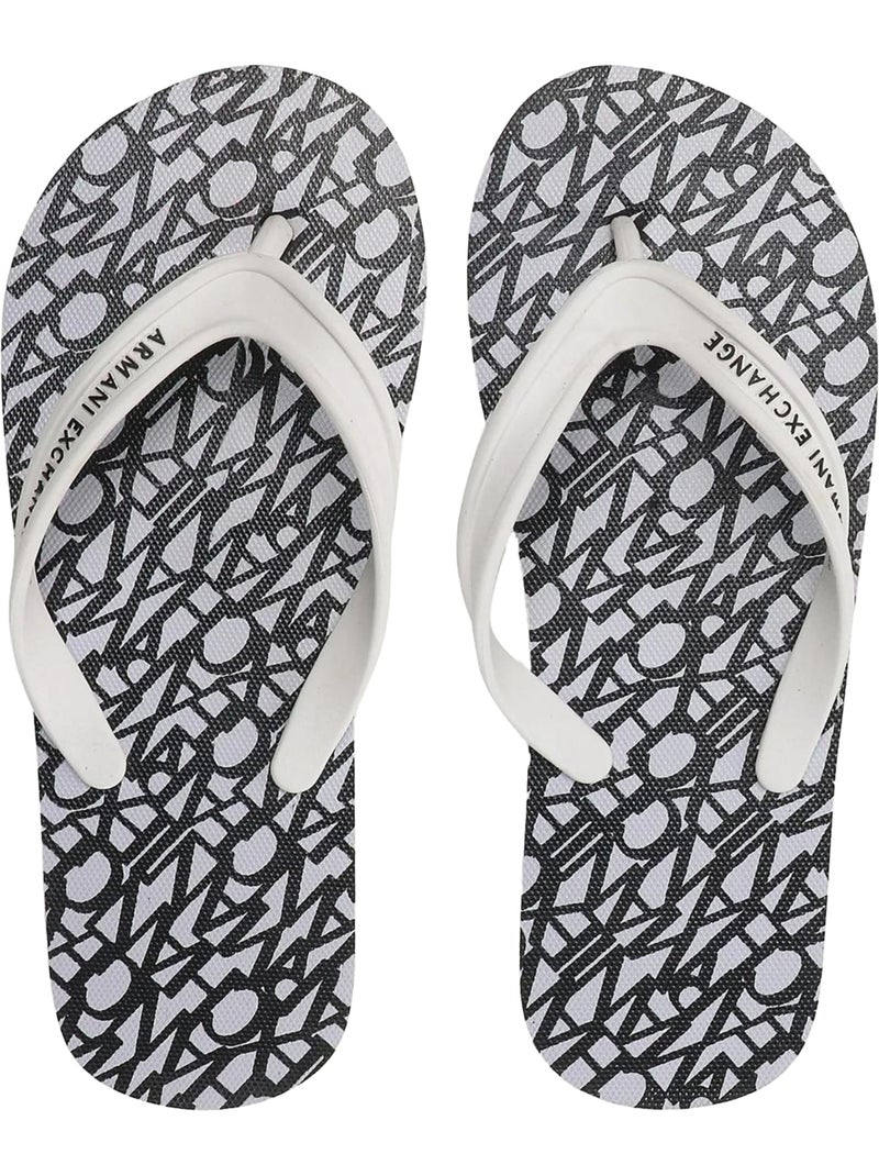 Armani Exchange - Tongs Noir - Kiabi
