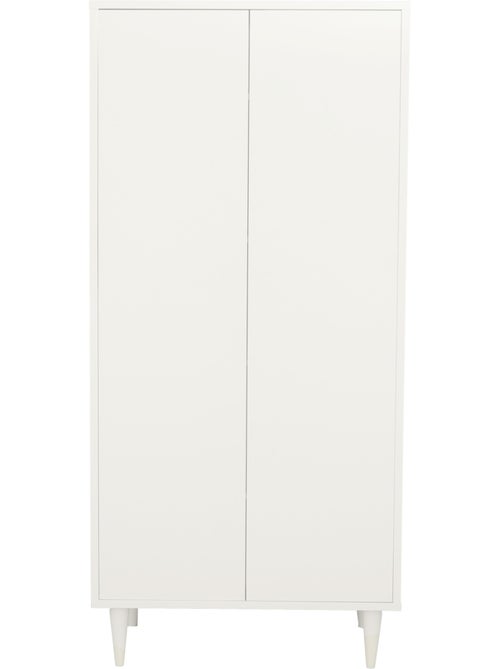 Armoire 2 portes avec étagères et penderie - ouverture push - SAUTHON - Kiabi