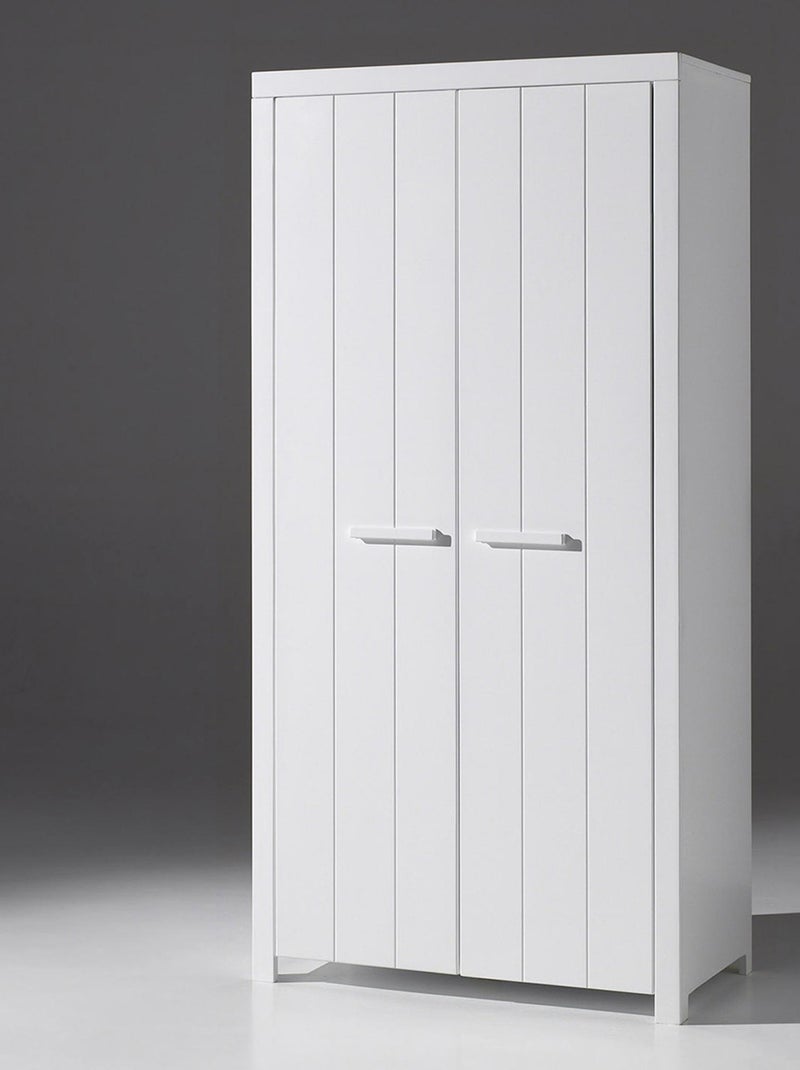 Armoire 2 portes Blanc - Kiabi