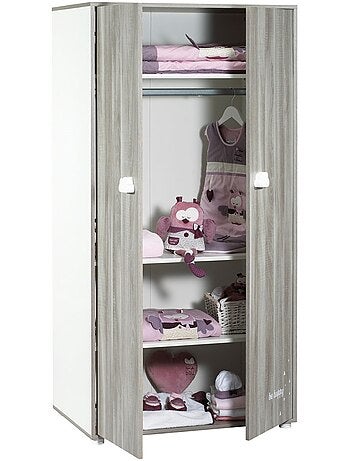 Armoire 2 portes en bois - BABYPRICE