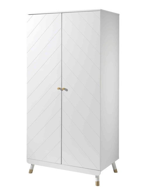 Armoire 2 portes en bois - Kiabi