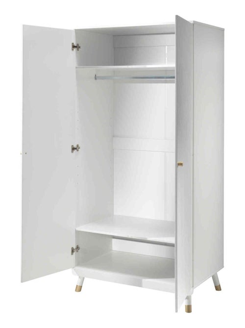 Armoire 2 portes en bois - Kiabi