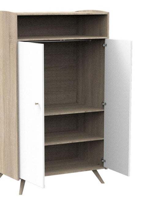 Armoire 2 portes et 1 niche - SAUTHON - Kiabi