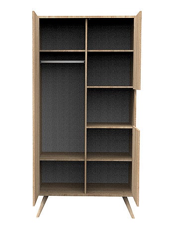 Armoire 3 portes 1 niche en bois - SAUTHON