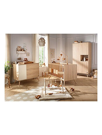 Armoire 3 portes 1 niche en bois - SAUTHON