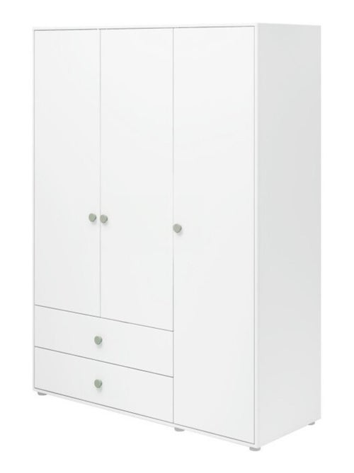 Armoire 3 portes + 2 tiroirs - Kiabi
