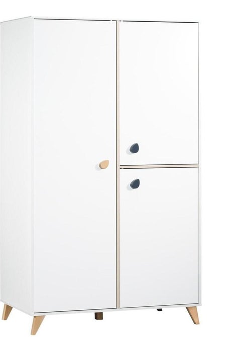 Armoire 3 portes bébé boutons goutte - SAUTHON - Kiabi