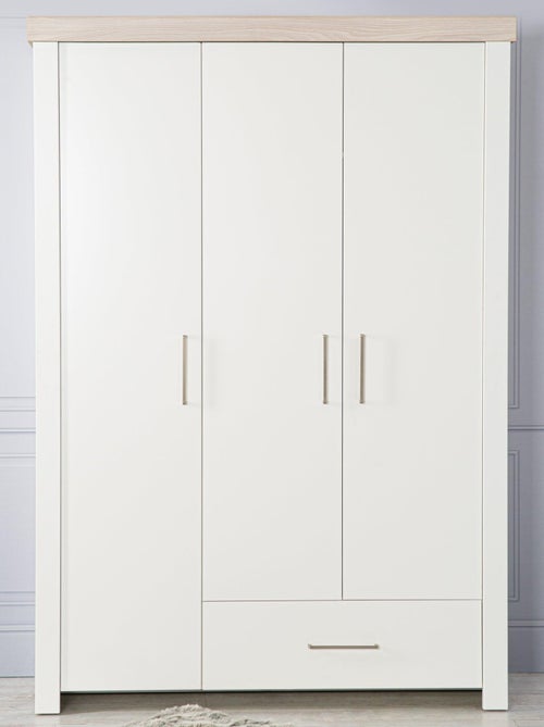 Armoire 3 portes et 1 tiroir - ROBA 'Lucy' - Kiabi Armoire 3 portes et 1 tiroir - ROBA 'Lucy' - Kiabi