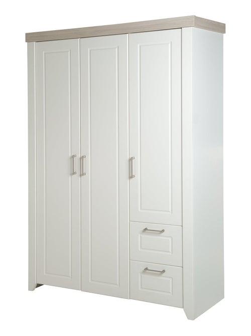 Armoire 3 portes et 2 tiroirs - ROBA 'Felicia' - Kiabi Armoire 3 portes et 2 tiroirs - ROBA 'Felicia' - Kiabi