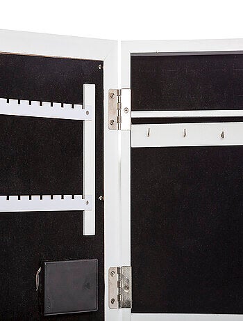Armoire à bijoux avec LED