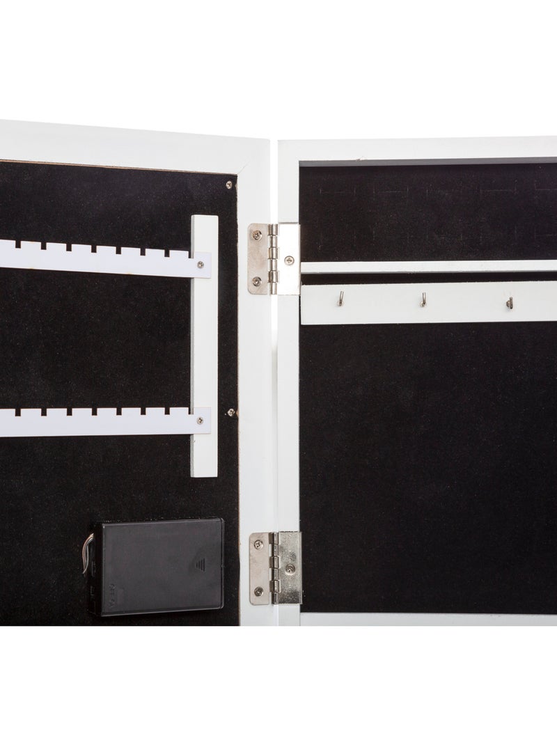 Armoire à bijoux LED Blanc - Kiabi
