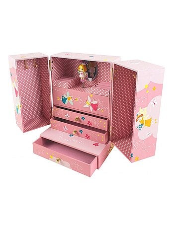 Armoire à bijoux musicale Princesse