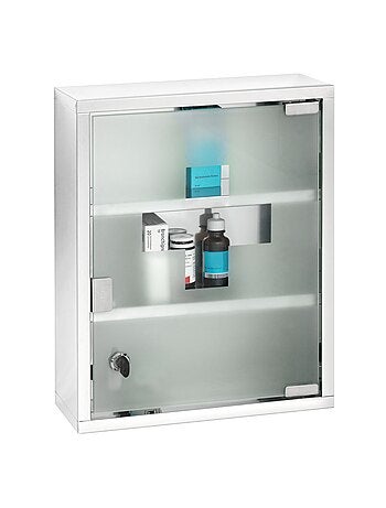 Armoire à pharmacie - Acier - 30 x 40 cm
