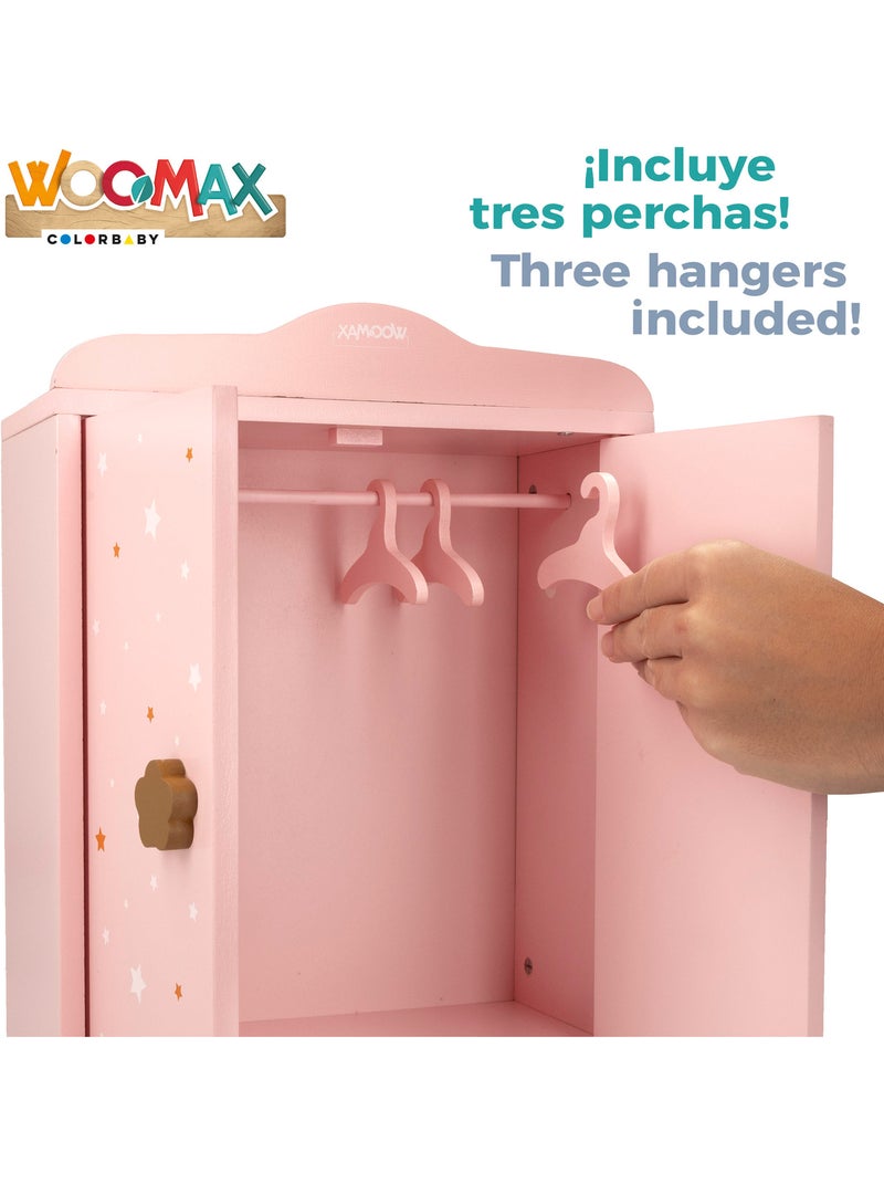 Armoire à poupée en bois WOOMAX N/A - Kiabi