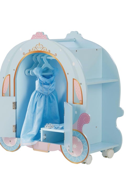 Armoire à poupée princesse pour enfant forme de carrosse citrouille - Kiabi