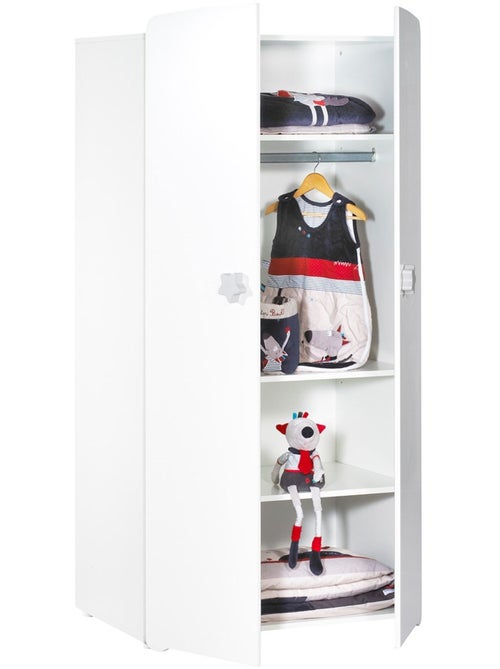 Armoire bébé 2 portes - BABYPRICE - Kiabi Armoire bébé 2 portes - BABYPRICE - Kiabi