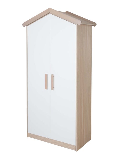 Armoire bébé 2 portes à fermeture douce - ROBA 'Cabane' - Kiabi