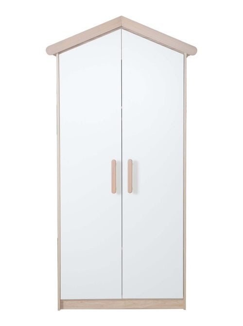 Armoire bébé 2 portes à fermeture douce - ROBA 'Cabane' - Kiabi