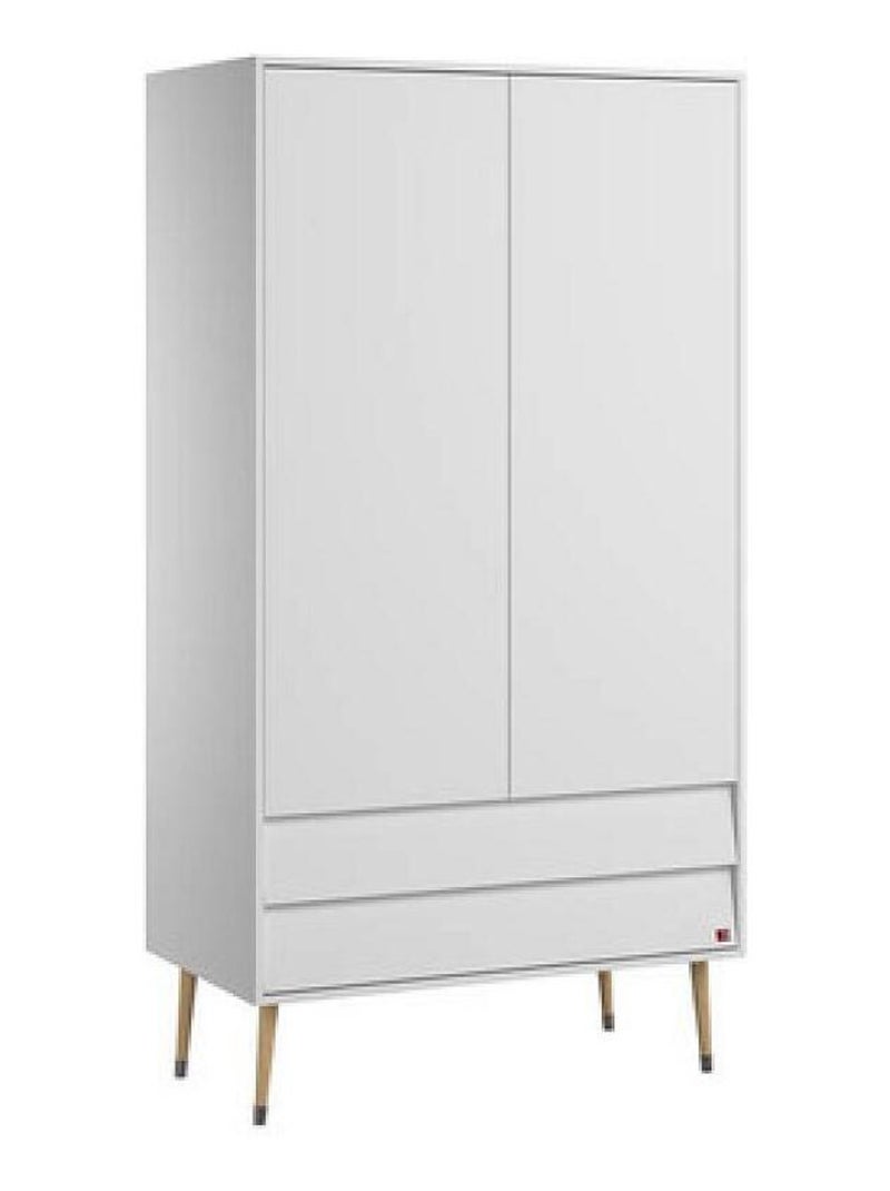 Armoire Bosque 2 portes Gris - Kiabi