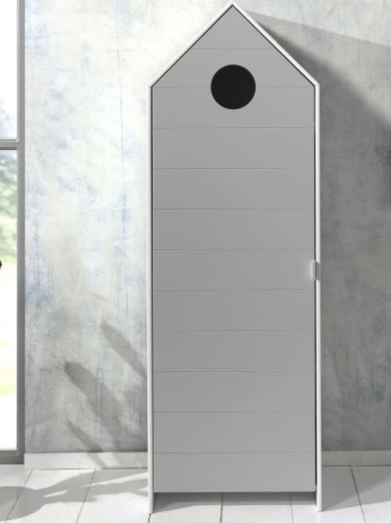 Armoire cabane de plage Gris - Kiabi