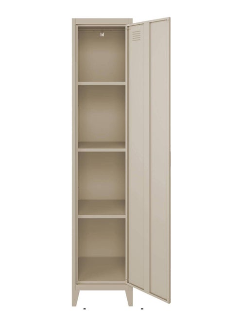 Armoire casier industriel métal 4 espaces de rangement (lot de 3) soho - Kiabi Armoire casier industriel métal 4 espaces de rangement (lot de 3) soho - Kiabi