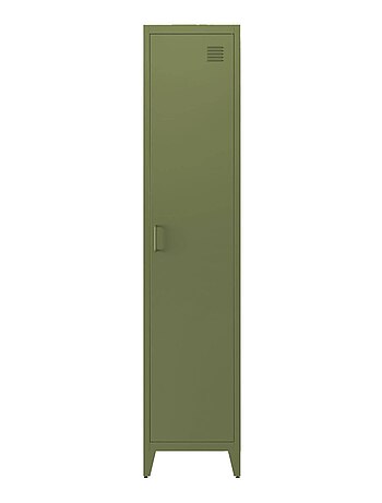 Armoire casier industriel métal 4 espaces de rangement (lot de 3) soho