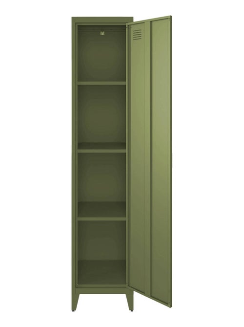 Armoire casier industriel métal 4 espaces de rangement (lot de 3) soho - Kiabi Armoire casier industriel métal 4 espaces de rangement (lot de 3) soho - Kiabi