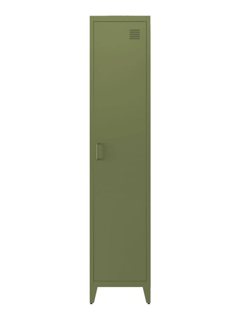 Armoire casier industriel métal 4 espaces de rangement (lot de 3) soho Kaki - Kiabi