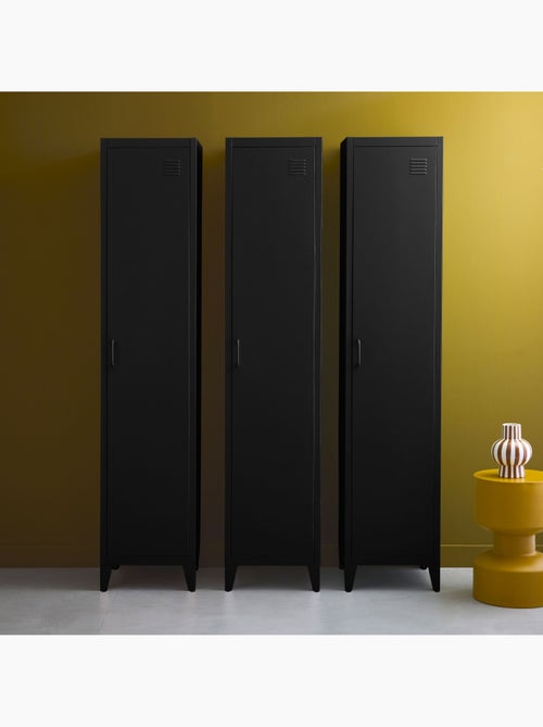 Armoire casier industriel métal 4 espaces de rangement (lot de 3) Soho - Kiabi