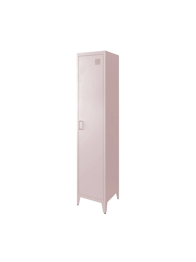 Armoire casier industriel métal 4 espaces de rangement Soho Rose - Kiabi