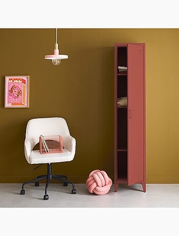 Armoire casier industriel métal 4 espaces de rangement Soho