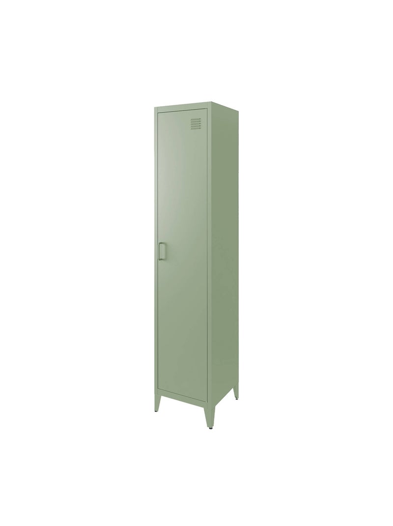 Armoire casier industriel métal 4 espaces de rangement Soho Vert clair - Kiabi
