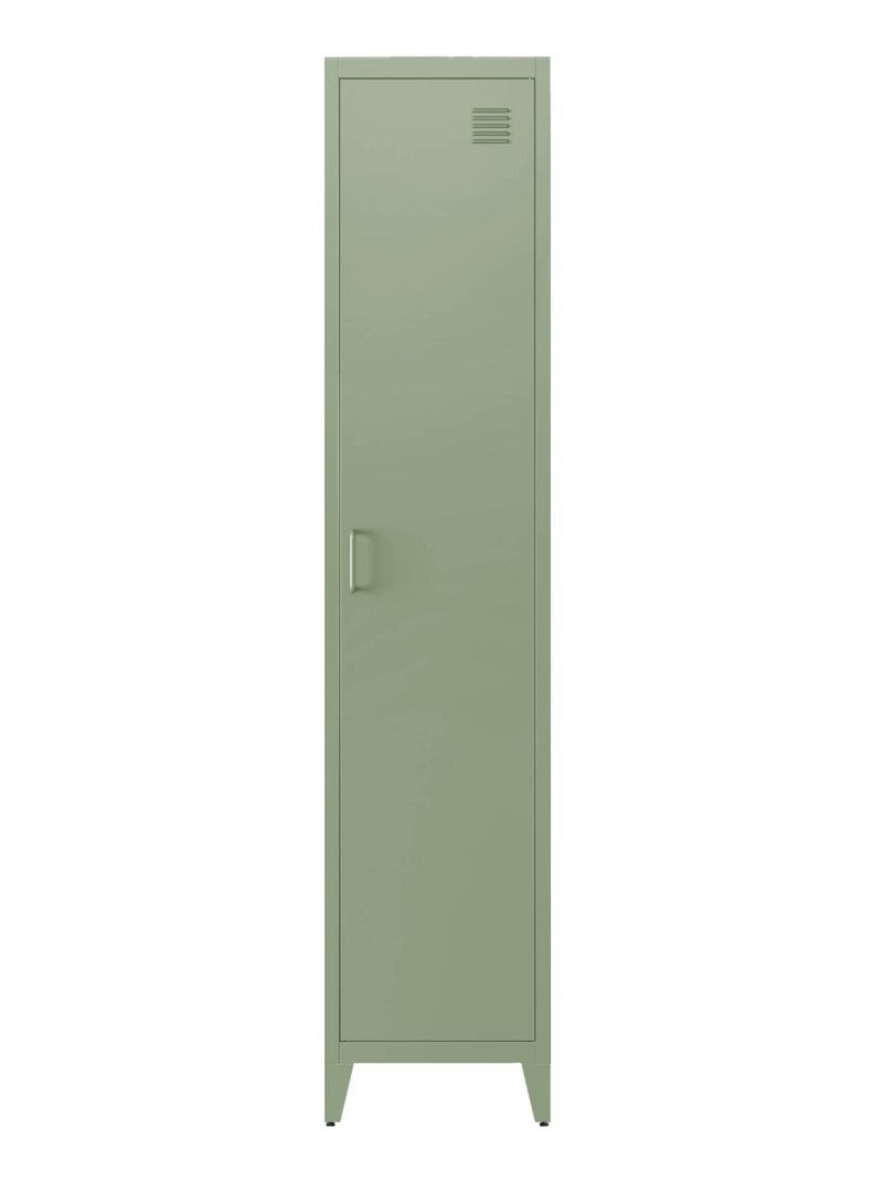 Armoire casier industriel métal 4 espaces de rangement Soho Vert clair - Kiabi