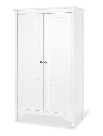Armoire Chalet avec 2 portes blanche