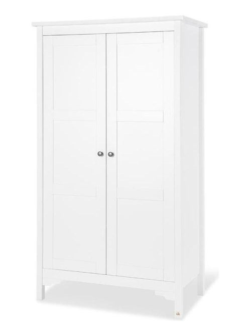 Armoire Chalet avec 2 portes blanche - Kiabi