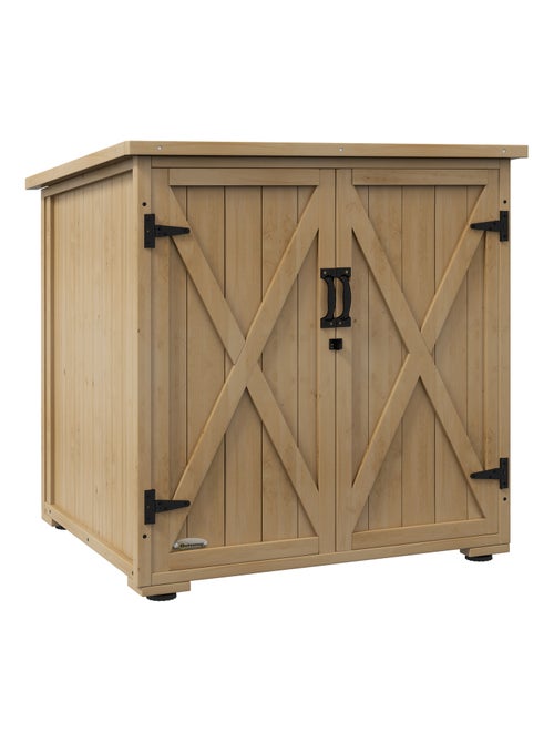 Armoire de jardin 2 portes - Kiabi