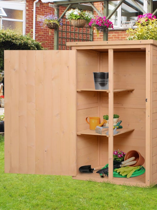 Armoire de jardin porte verrouillable - Kiabi