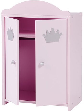 Armoire de poupée en bois avec penderie 'Princesse Sophie' ROBA