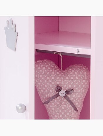 Armoire de poupée en bois avec penderie 'Princesse Sophie' ROBA