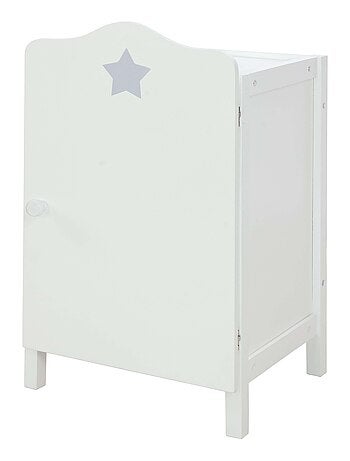 Armoire de poupée en bois avec penderie 'Stella' ROBA