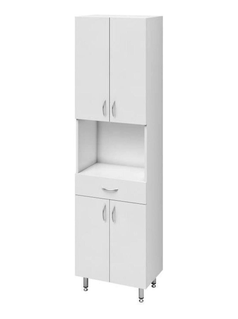 Armoire de salle de bain 50 cm - Blanc Mat - Youdoit Blanc - Kiabi