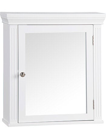 Armoire de salle de bain en effet bois, 51cm