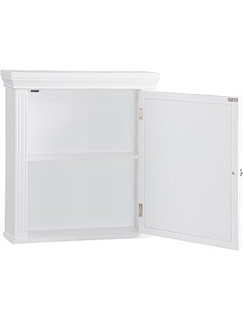 Armoire de salle de bain en effet bois, 51cm
