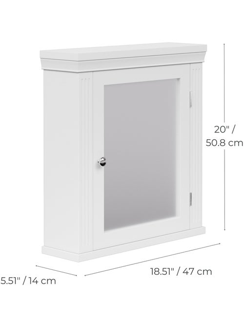 Armoire de salle de bain en effet bois, 51cm - Kiabi