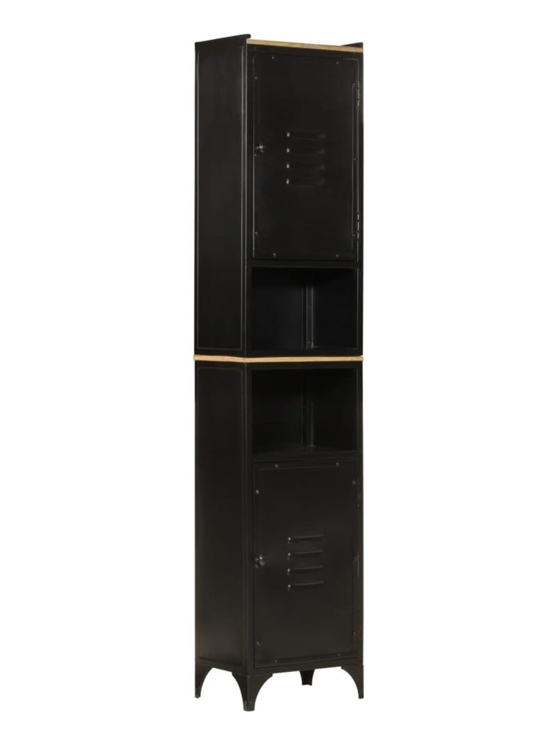 Armoire de salle de bain Noir - Kiabi