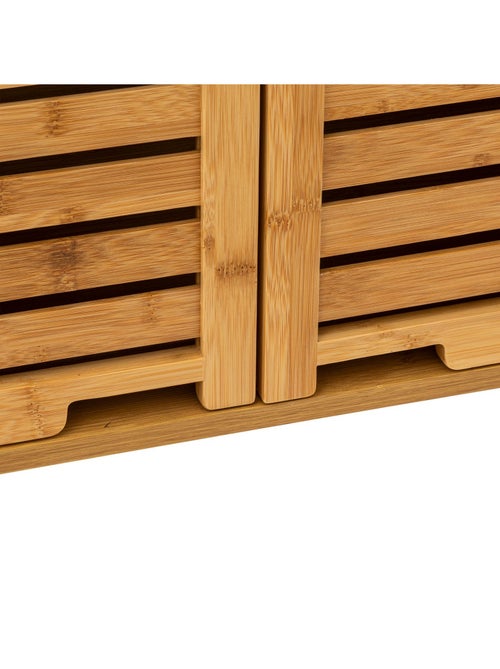 Armoire de toilette bambou Sicela - 52 x H. 59 cm - Marron - Kiabi